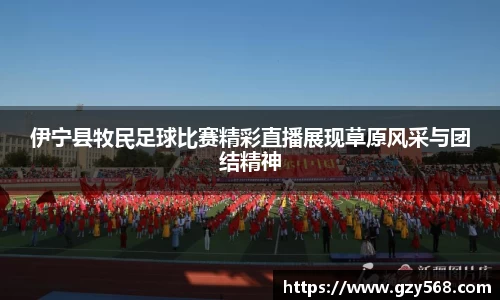 伊宁县牧民足球比赛精彩直播展现草原风采与团结精神